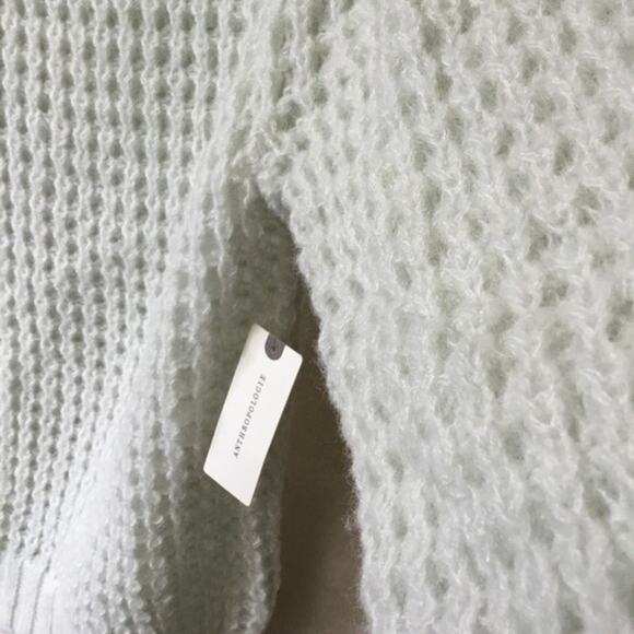 Anthropologie Maeve Mint Bell-Sleeve Sweater - Picture 12 of 16